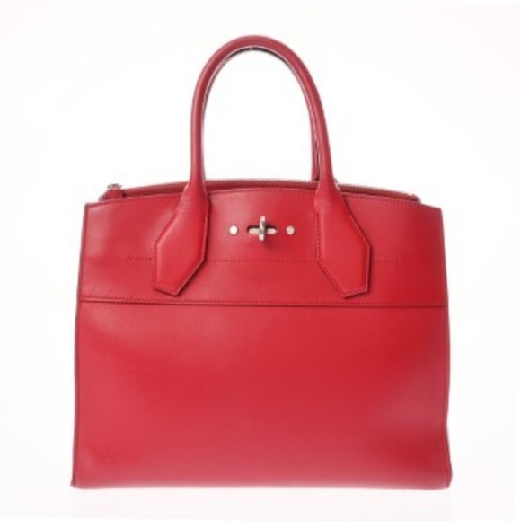 LOUIS VUITTON Handbags - LOUIS VUITTON City Steamer MM 2WAY Ruby M53014 Women's Leather Handbag AB Ran...